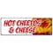 Signmission HOT CHEETOS & CHEESE BANNER SIGN melted mexican chili tex mex food B-72 Hot Cheetos & Cheese - alternate 1
